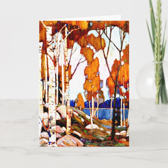 Carte Paysage décoratif de Tom Thomson (Devant)
