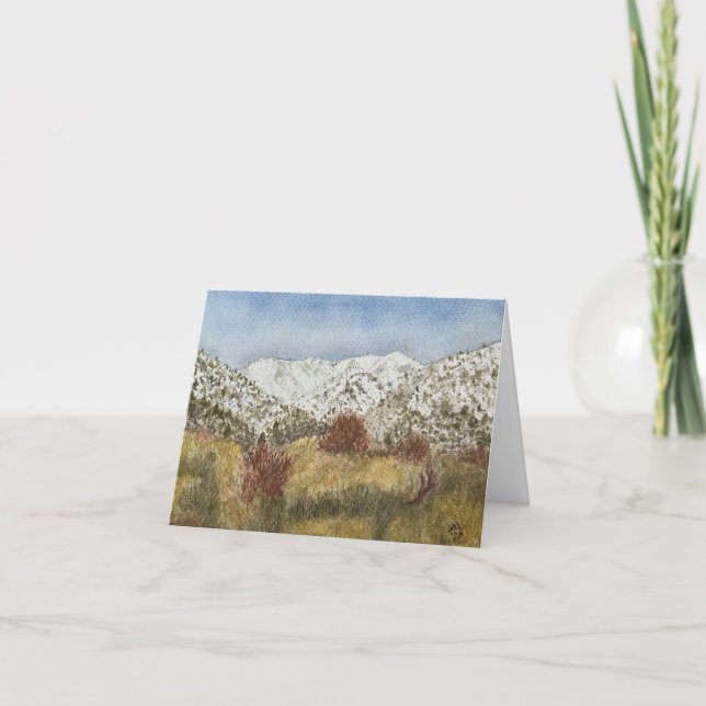 Carte Paysage du Nevada 1 (Devant)