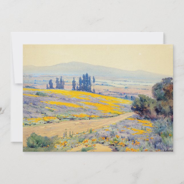 Carte Paysage du printemps californien | Elmer Wachtel (Devant)