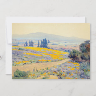 Carte Paysage du printemps californien   Elmer Wachtel