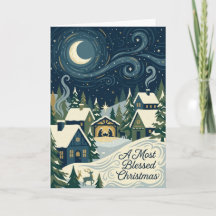 Paysage hivernal enneigé Un Noël très béni