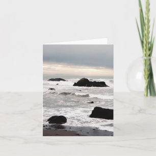 Carte Paysage maritime orageux.....