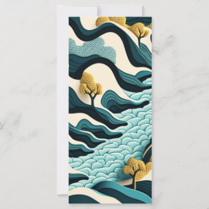 Carte Paysage moderne