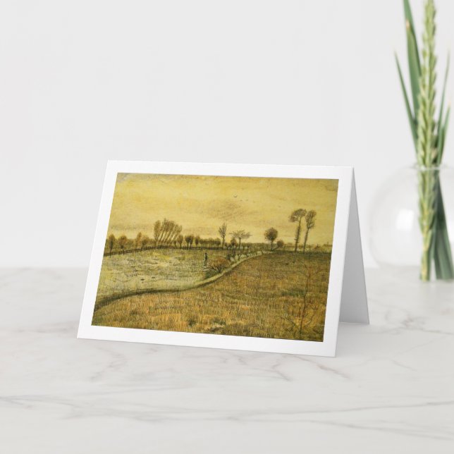 Carte Paysage, Vincent van Gogh (Devant)