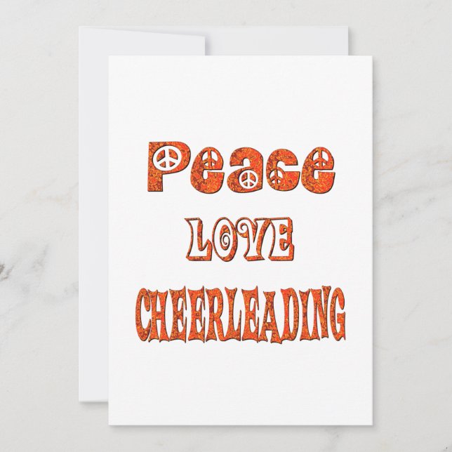 Carte Peace Love (Devant)