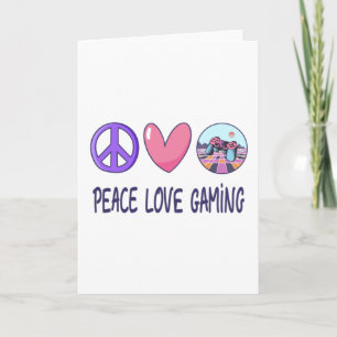 Carte Peace Love Gaming