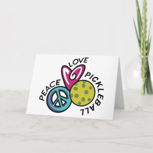Carte Peace Love Pickleball