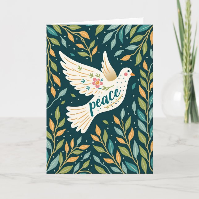 Carte Peaceful Dove Art Card (Devant)