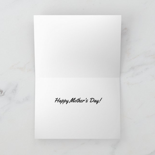 Carte Peaches Kitten Bonne fête des mères (Intérieur)