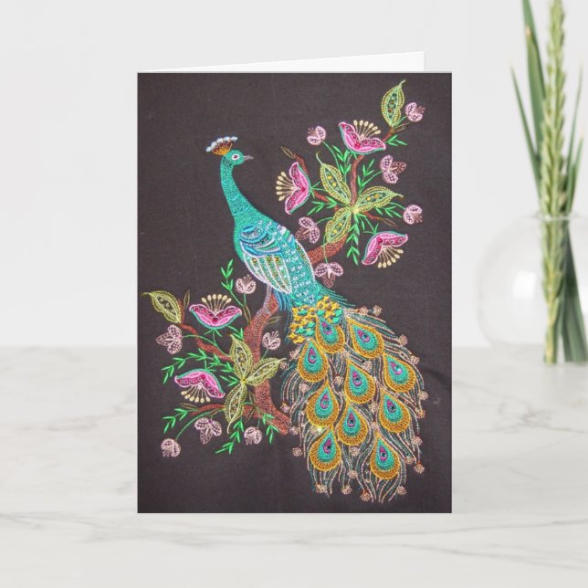 CARTE PEACOCK (Devant)