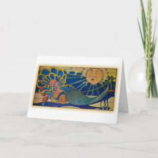 Carte Peacock Chariot