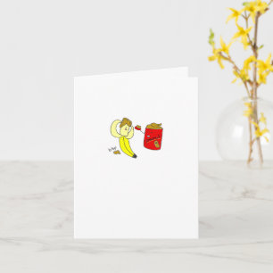 Carte Peanut Butter and Banana Friend Card