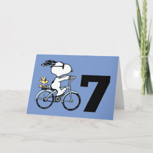 Carte PEANUTS Snoopy Joyeux anniversaire