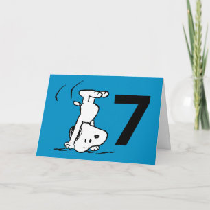 Carte PEANUTS Snoopy Joyeux anniversaire