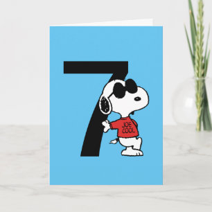 Carte PEANUTS   Snoopy Joyeux anniversaire