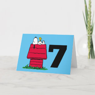 Carte PEANUTS Snoopy Joyeux anniversaire