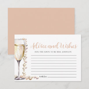 Carte Pearl et Prosecco Bridal Advice and Wives