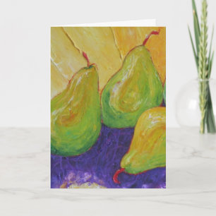 Carte Pears Your Welcome Card