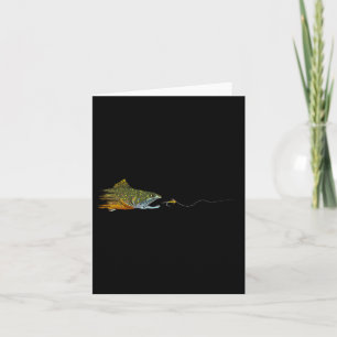 Carte Pêche à la mouche truite truite sec tournevis à la