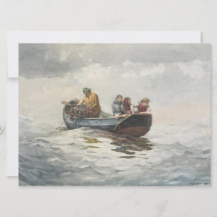 Carte Pêche au crabe (par Winslow Homer)