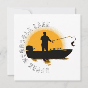 Carte Pêche au lac Michigan