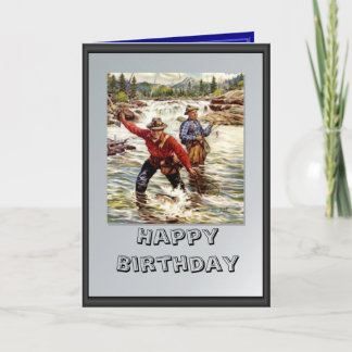 Carte Pêche de mouche en rivière