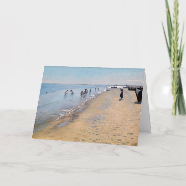 Carte Peder Severin Kroyer - Jour d'été à Skagen Beach (Devant)