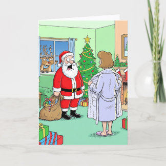 Carte Peek-a-Boo Sleigh