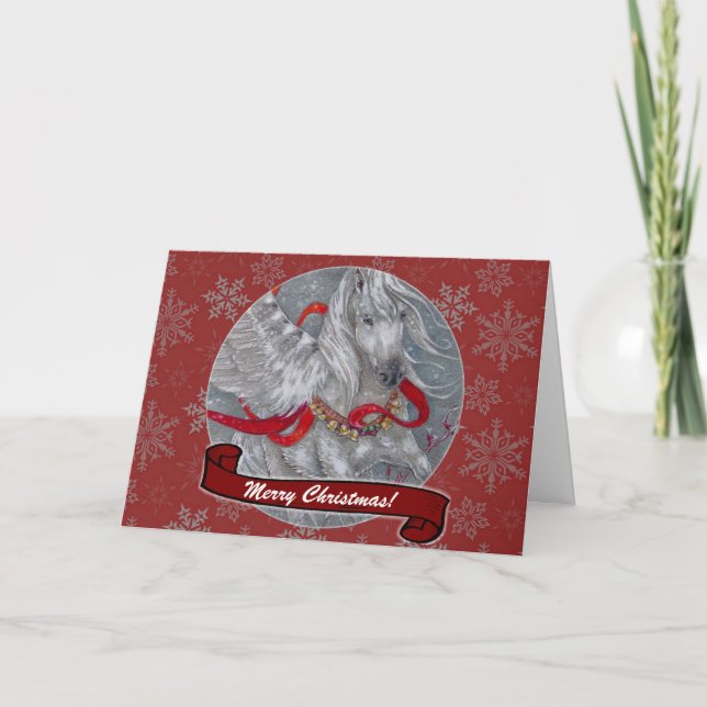 Carte - Pegasus de vacances décoratif (Devant)