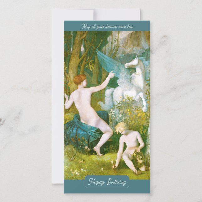 Carte Pegasus Puvis de Chavannes CC0549 (Devant)