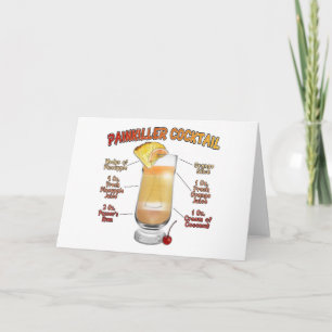 Carte PEINKILLER Cocktail Recette Art