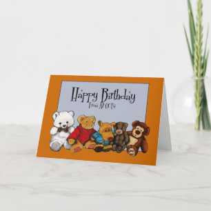 Carte Peinture : Animaux farcis : Anniversaire De Nous T