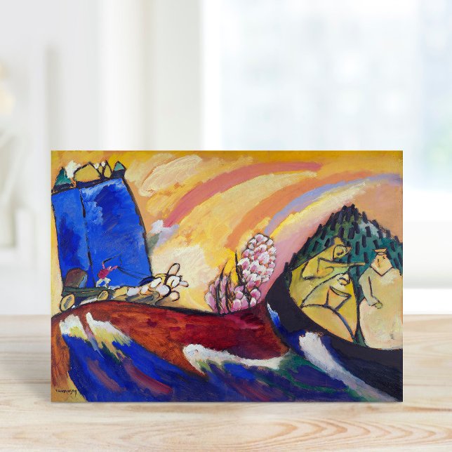 Carte Peinture avec Troïka | Kandinsky (Créateur téléchargé)