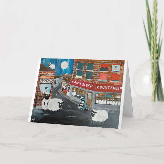 Carte Peinture de Sheep Town par Alfred Fox (Devant)