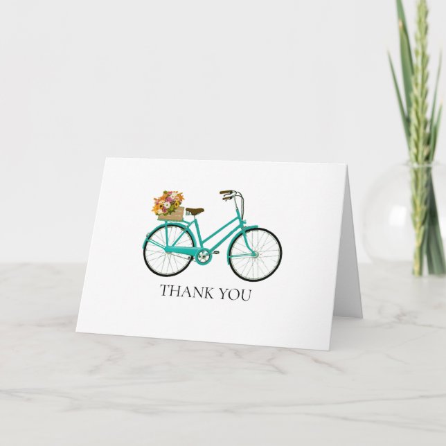 Carte Peinture de vélos antique chalet d'été (Devant)