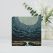 Peinture d'huile de paysage surréaliste