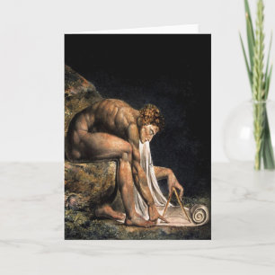 Carte Peinture maçonnique de Newton William Blake