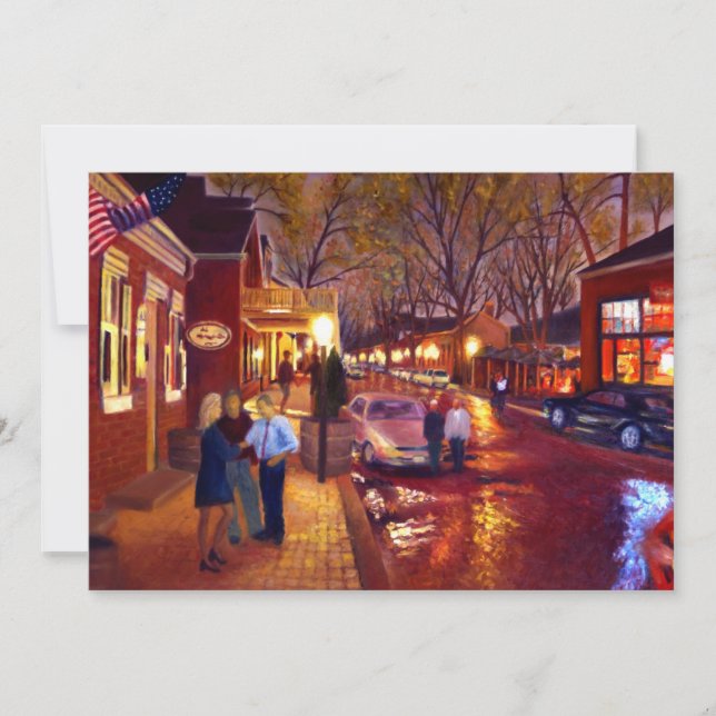 Carte Peinture paysagère de Saint Charles Cityscape Oil (Devant)