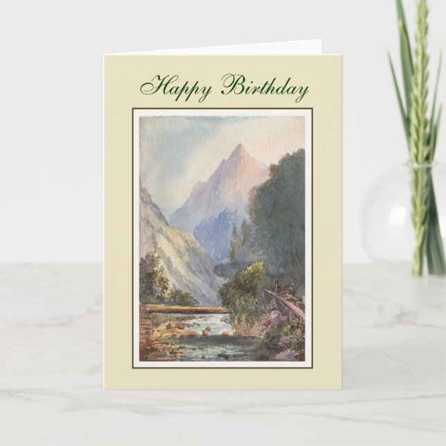 Carte Peinture vintage (Devant)