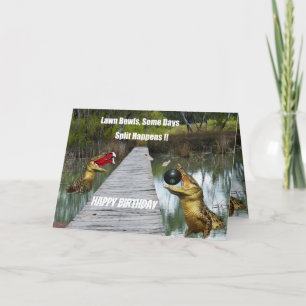 Carte Pelouse Bowls Australie Fractionnement Happings, C