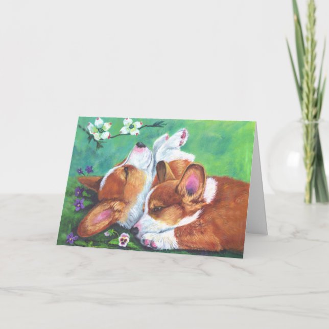Carte Pembroke Welsh Corgi (Devant)