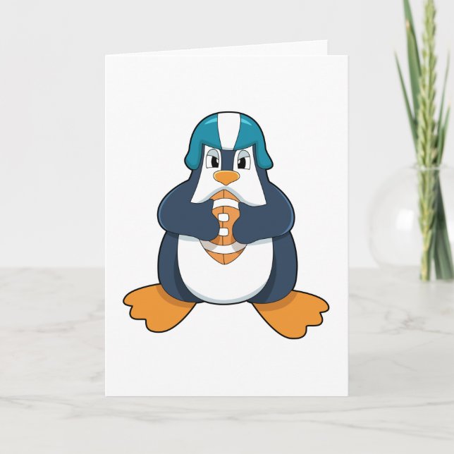 Carte Penguin de football (Devant)