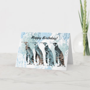 Carte Penguins amis pour toujours