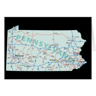 Carte Pennsylvania