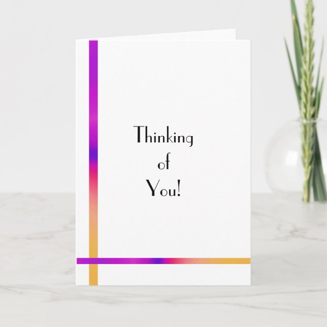 Carte Pense à toi ! (Devant)