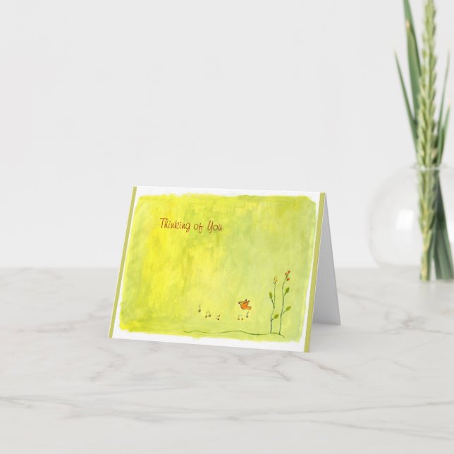 Carte Pensée à vous (Devant)