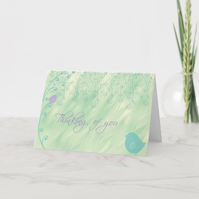 Carte Pensée à vous (Devant)