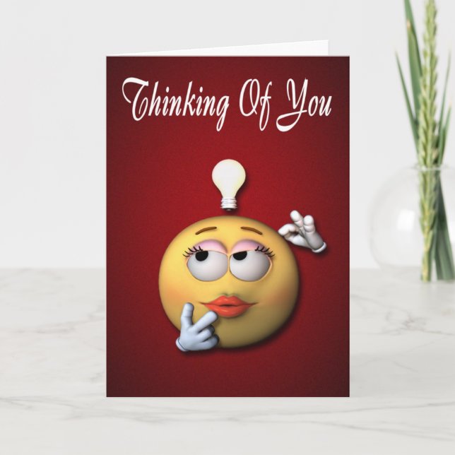 Carte Pensée à vous (Devant)