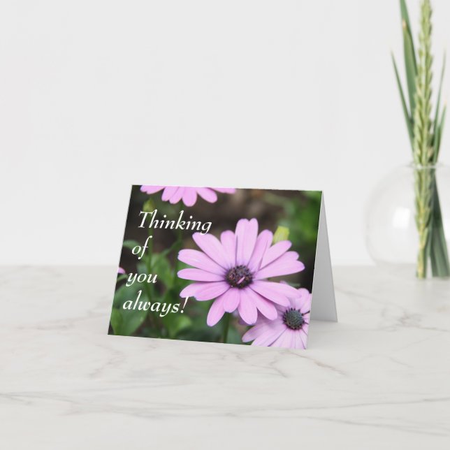 Carte Pensée à vous toujours ! (Devant)