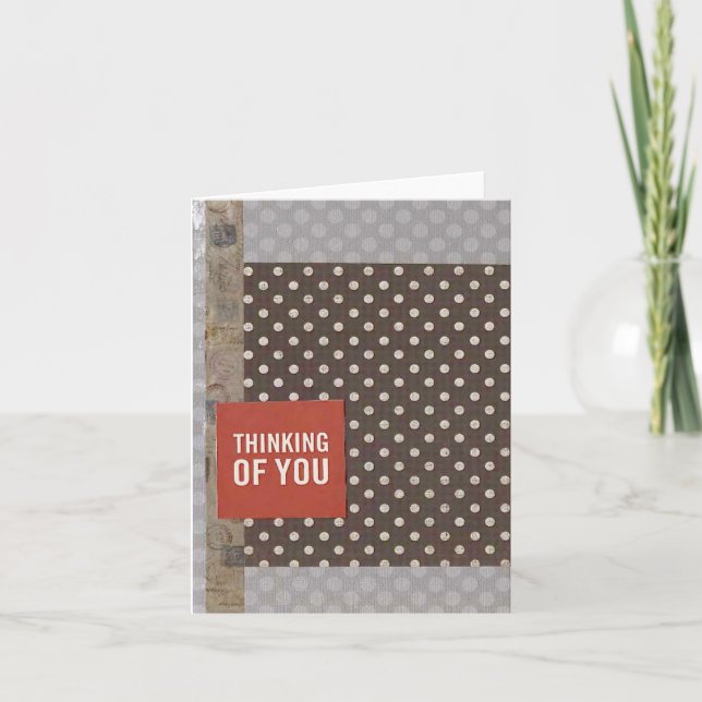 Carte Pensée pour vous 4x5.6 (Devant)